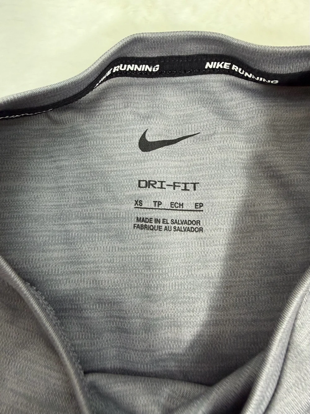 Nike Running Dri-FIT Gray Tank Top Mesh Panel Sleeveless Women’s XS AJ8102